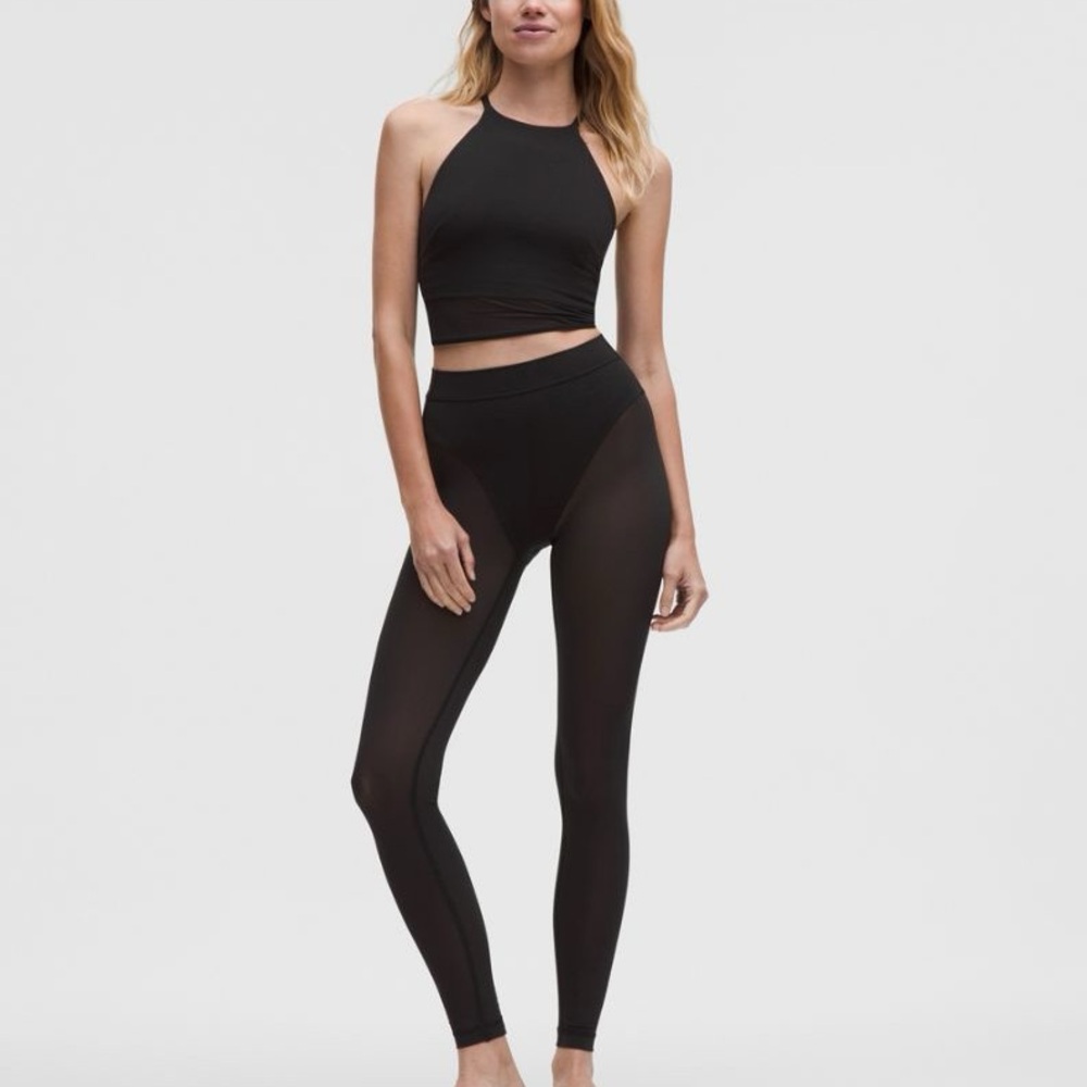 NWT lululemon athletica nulu crop top legging SET like nama - Picture 5 of 5